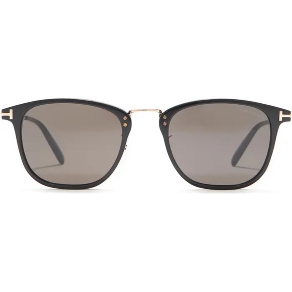 TOM FORD BLACK /SMOKE BEAU UNISEX SUNGLASSES TF672 - Picture 3 of 5